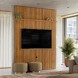 Painel Suspenso Piso-Teto Interlagos - Ref. 464039 - Cumaru - Madetec