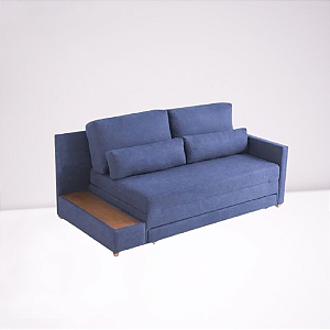 Sofa Vira-Cama Courie c/ Aparador - Rincão Estofados