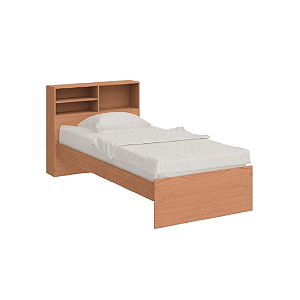 Cama Solteiro Flórida - 7151A - Cedro - Móveis Castro
