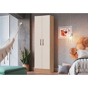 Multiuso 02 Portas Briz - 2315A - Angelin/Blanc - Moveis Castro