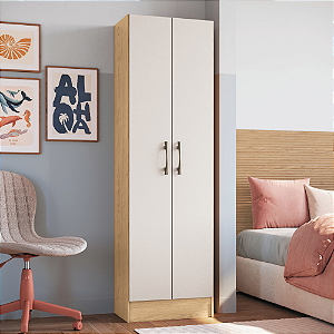 Multiuso 02 Portas Briz - 2315A - Angelin/Blanc - Moveis Castro