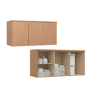 Módulo Aéreo 03 Portas Elegance - 4255A - Angelin - Móveis Castro