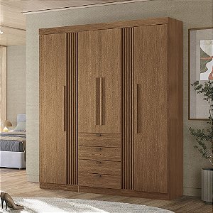 Roupeiro 04 Portas Aurora 4.4 - 164744 - Jatoba - Santos Andirá