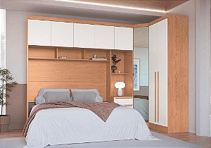 Dormitório Modulado 03 pçs - Linha Infinity - Moveis Castro