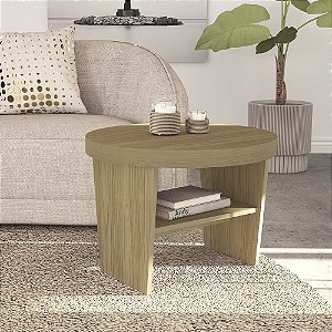 Mesa de Apoio Magnum - Carvalho - Artely Móveis