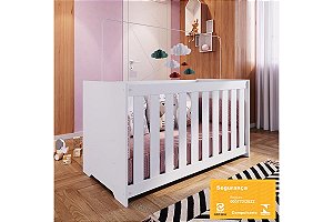 Berço Linha Aconchego - Branco - Completa Móveis