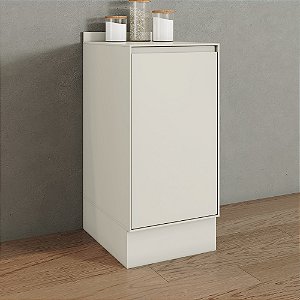 Balcão 01 Porta 40cm - Ref. C652-133 - Areia - Linha Fineze - Moveis Henn