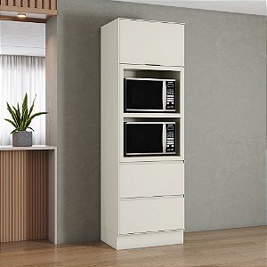 Torre Quente 02 Fornos - Ref. C669-133 - Areia - Linha Fineze - Móveis Henn