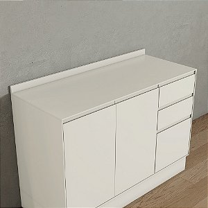 Tampo p/ Balcão 120cm - Ref. C922-133 - Areia - Móveis Henn