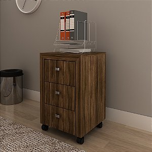 Balcão Gaveteiro - ME4108 - Nogal - Tecno Mobili