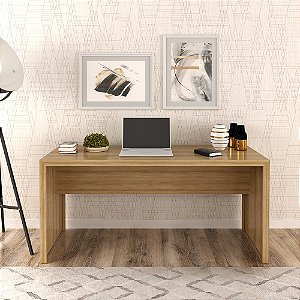 Mesa Escrivaninha - ME4109 - Amendoa - Tecno Mobili