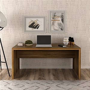 Mesa Escrivaninha - ME4109 - Nogal - Tecno Mobili