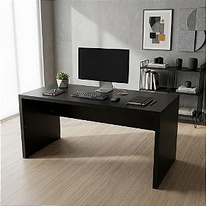 Mesa Escrivaninha - ME4109 - Preto - Tecno Mobili