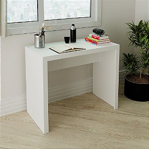 Mesa Escrivaninha - ME4139 - Branco - Tecno Mobili