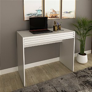 Mesa Escrivaninha - ME4173 - Branco - Tecno Mobili