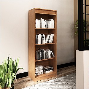 Estante Multiuso Livreiro - ME4150 - Amendoa - Tecno Mobili