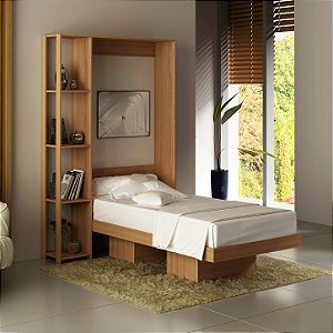 Cama Articulada Solteiro - CM8013 - Amendoa - Tecno Mobili