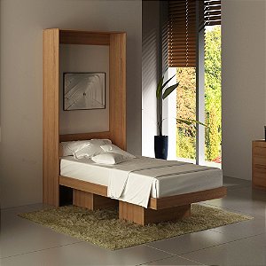 Cama Articulada Solteiro - CM8015 - Amendoa - Tecno Mobili
