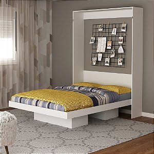 Cama Articulada Casal - CM8016 - Branco - Tecno Mobili