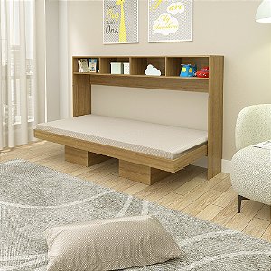 Cama Articulada Solteiro - CM8020 - Amendoa - Tecno Mobili