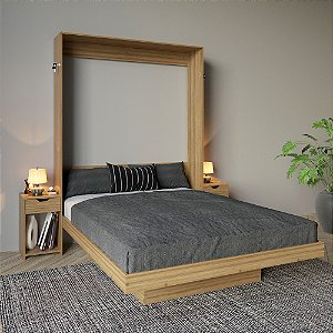 Cama Articulada Casal - CM8041 - Amendoa - Tecno Mobili