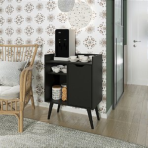 Balcão Aparador - AP2310 - Preto - Tecno Mobili
