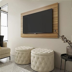 Painel Suspenso - PA2915 - Amendoa - Tecno Mobili