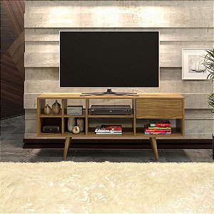 Rack 01 Gaveta - R1462 Amendoa - Tecno Mobili