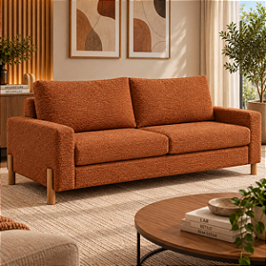 Sofá Living Haval 214cm - Estofados Rincão