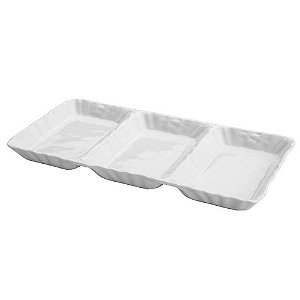 PETISQUEIRA PORCELANA COM 3 DIVISÕES