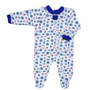 Macacão Moletinho Âncoras com PEZINHO