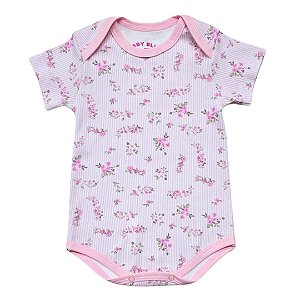 Body Infantil Manga Curta - Cruzado no ombro