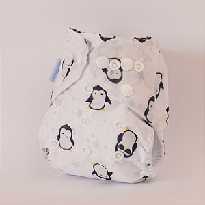 Fralda Recém-Nascido - Pinguins