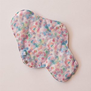 Absorvente Menstrual Grande - Aquarela