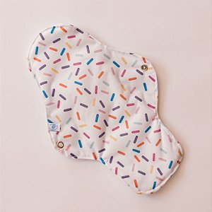 Absorvente Menstrual Grande - Confetes