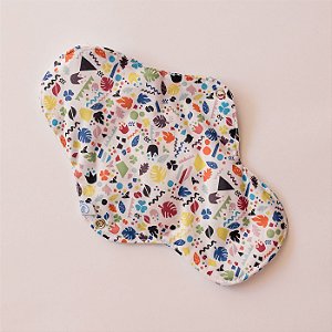 Absorvente Menstrual Grande - Folhas