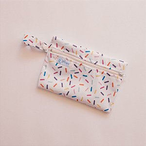 Sacola impermeável para protetores ou absorventes – Confetes