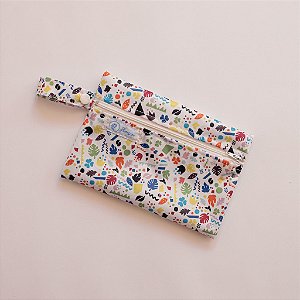 Sacola impermeável para protetores ou absorventes – Folhas