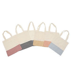Sacola Ecológica de Algodão Personalizada 39X35cm