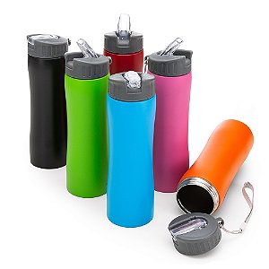 Squeeze Inox 600ml Personalizado - Promoção