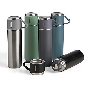 Garrafa Térmica Inox 450ml - Personalizada
