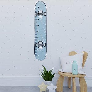 Régua de Crescimento SK8 Azul