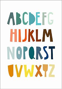 Quadro Infantil ABC