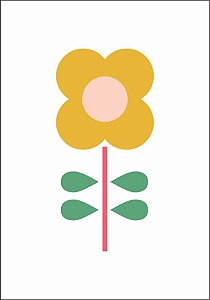 Quadro Infantil Flor do Campo
