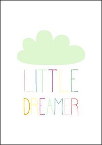 Quadro Infantil Little Dreamer
