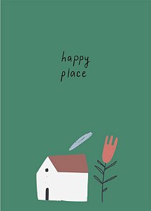 Quadro Infantil Happy Place