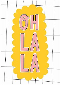 Quadro Infantil Oh la la