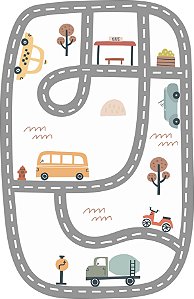 Tapete Playmat Ponto de Ônibus