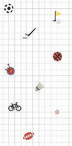 Papel de Parede Grid Esportivo