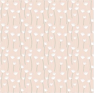 Papel de Parede Chuva de Flores